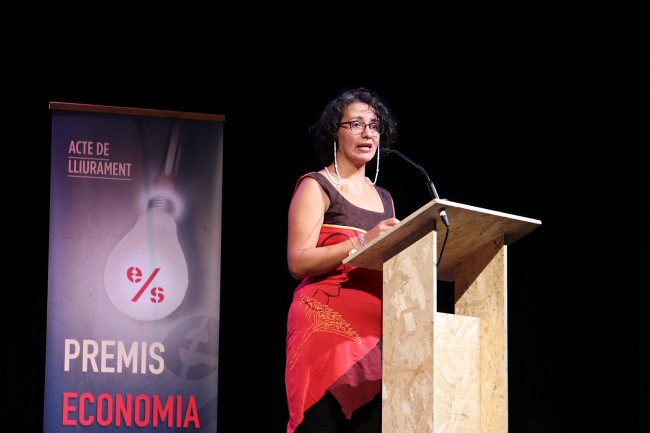 Intervención de Migress en el acto de entrega de los Premis Economia Social i Solidària
