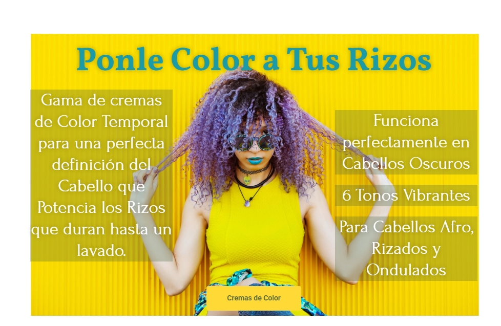 Campaña anterior Ponle Color a Tus Rizos