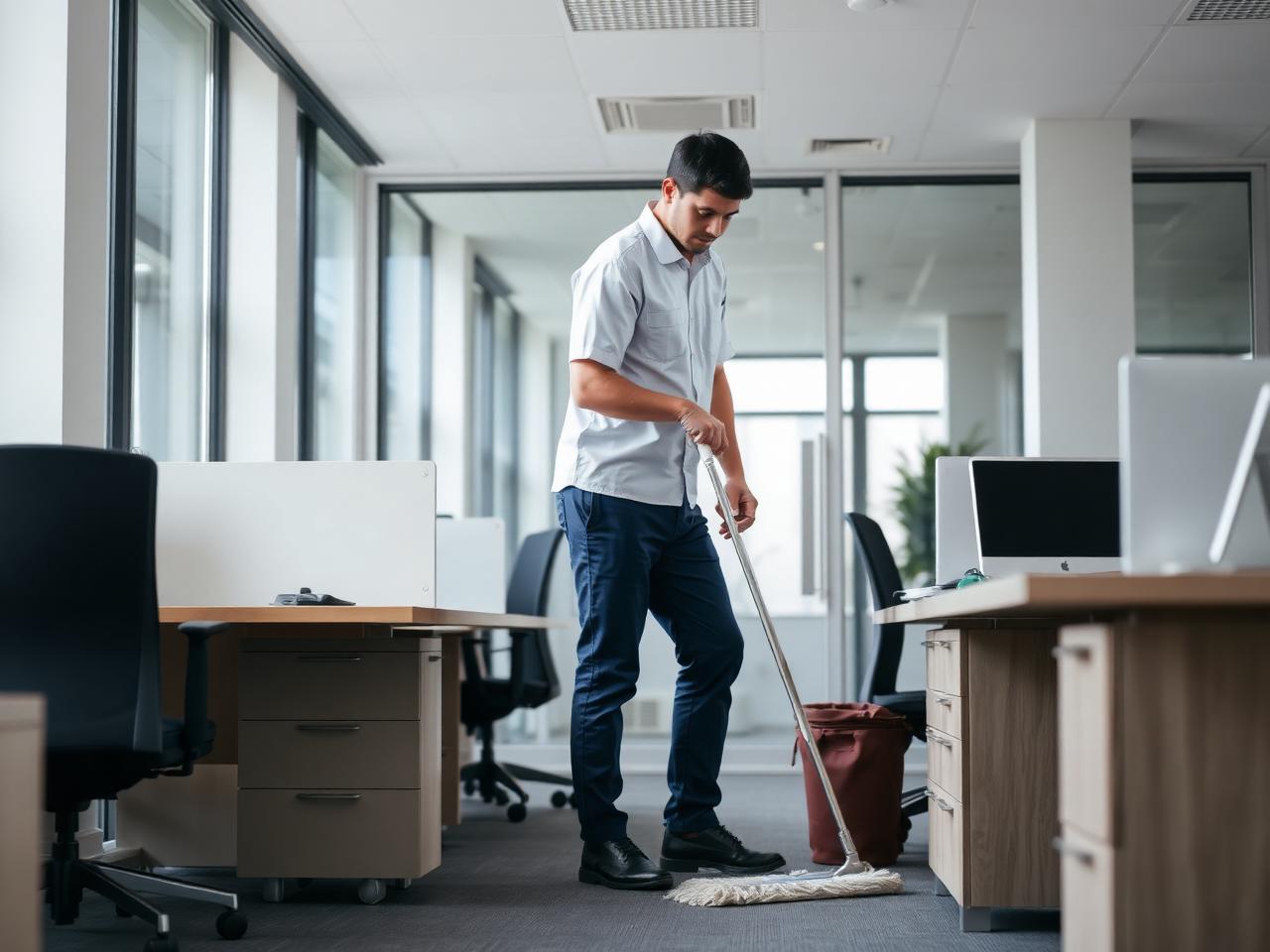 Antes: Empresa de limpieza profesional operando sin marca: sin logotipo, sin uniforme reconocible, sin dossier ni web. Servicio impecable, identidad invisible.