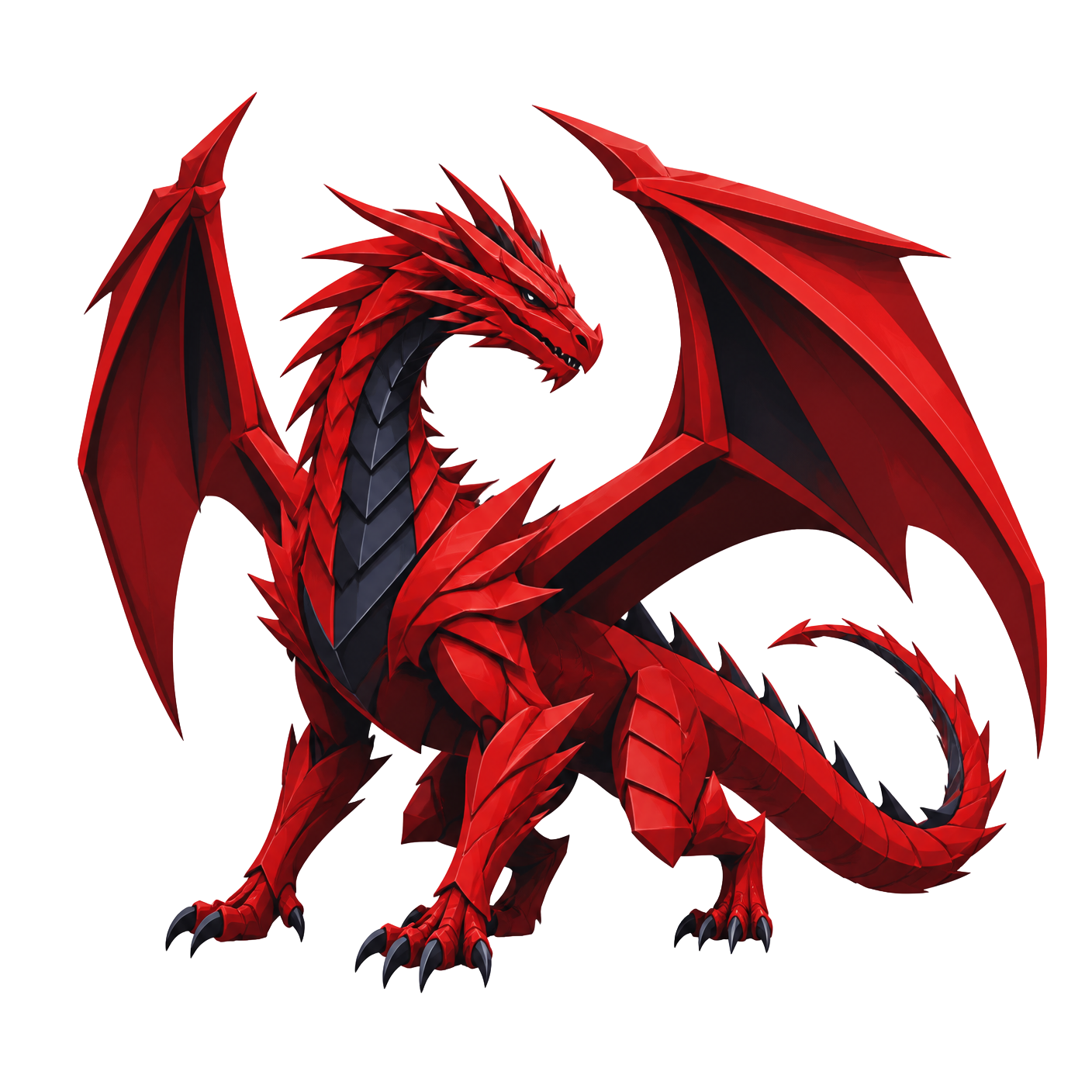 Dragón completo del universo visual de Draccoo